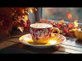 Relaxing Lightly November Jazz ☕ Delicate Morning Coffee Music and Bossa Nova Jazz forr Upbeat Moods