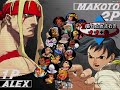 SFIII 3RD STRIKE: UNA PARTIDA MAS CON ALEX VS MAKOTO  FT3