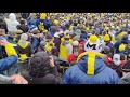 11.27.2021 fans rush Michigan stadium