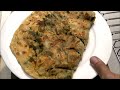 Bolani Afghani Stuffed Parata