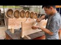 Let's See The Carpenter's Creative Idea // From Many Pieces Of Wood Turned Into A Quite Unique Table