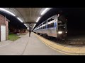Amtrak Inspection Train in VR (360 Video)