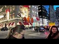Christmas Decoration Manhattan 2023 - Walk Fifth Avenue New York City Usa
