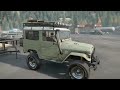 Let’s Drive An FJ40 To Tackle FLOODED ROADS And MOUNTAIN TRAILS! 🚛🎮 [ Snowrunner + Thrustmaster ]