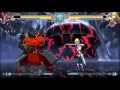 Blazblue Central Fiction Tager vs. Noel (If it had an English Dub)