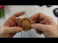 How to Crochet a Pot of Red Flower