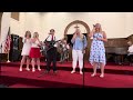 Carroll family singing at First Christian Church - Southern Gospel Hymn Melody