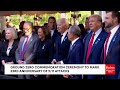 JUST IN: President Biden And VP Harris Arrive At Ground Zero, Shake Hands With Trump