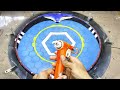 How to Make Powerful Beyblade Launcher | home made launcher