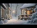 Cozy Christmas Lofi Snowfall ❄️ Instrumental Lo-fi Chill Beats 🥁 Relaxing Chillhop Study Ambience ✨