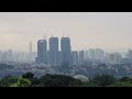View of Central Kuala Lumpur from Bukit Kiara