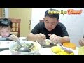 Pansuh Perut Ayam Campur Kentang | Minum Air Kelapa Segar