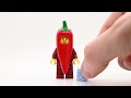 🌶️ LEGO minifigure: Chili Costume Fan (col387) 🌶️ [SERIES 22]