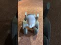 Loona. Little pet robot trying to stand up