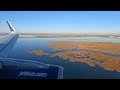 JetBlue a321 - Smooth Butter - Landing at JFK - Morning November 2023