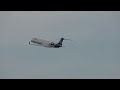 Lufthansa CRJ-900 Takeoff Flughafen Munster/Osnabruck