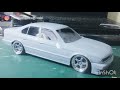 BMW M5 E34 Fujimi modelkit built process