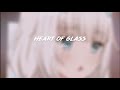heart of glass - blondie || edit audio