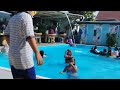 Anak-Anak berenang super rame