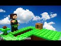 Lego Minecraft stop motion sky block logic