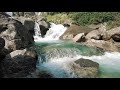 Relaxing music with beautiful waterfall for meditation - study/focus/meditate/read/sleep/relax. (4K)