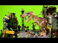 LEGO: T REX and ROBOT MECH Battle in The City! ⎮ A Tour of My Biggest MOC Yet!