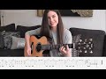 (Jim Croce) Time in a Bottle - Gabriella Quevedo Guitar TAB tutorial
