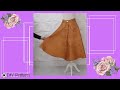 NO ZIPPER, NO ELASTIC! It is very easy to sew this circle skirt