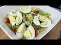 Avocado Egg Salad/ Keto Salad /Healthy Salad for Loss Weight / Egg Salad @ChesKusina  #keto #salad