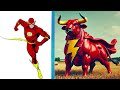 AVENGERS but BULL VENGERS 🔥 All Characters (marvel & DC) 2024