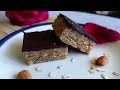 Chocolate Top Almond & Peanut Protein Bars