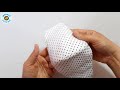 Face Mask Sewing Tutorial How to Make Face Mask with Filter Pocket DIY Cloth face Mask (pattern👇)