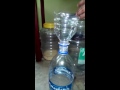 Making a funnel.