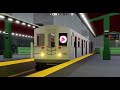 Roblox NYC Subway:Automated  R62 Party Train (Read Description About Information of R110A)