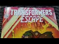 IDW: TRANSFORMERS ESCAPE #1- Setting The Scene For An Escape