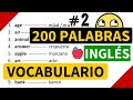 1500 palabras más usadas en inglés - Vocabulario en inglés con pronunciación y traducción