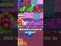 Which brawlers can survive the minecart? #shorts #brawlstars #game #fyp #funny #aicover #crazy