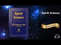 WWW Rare Audiobook No. 21 Spirit Science