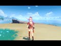 Yoimiya - Idle and Attack Animations - Genshin Impact