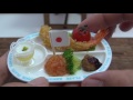 MiniFood Okosama Lunch  食べれるミニチュアお子様ランチ /Variety-full! Miniature Japanese Kid’s Lunch