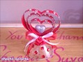 Best Out Of Waste Plastic Pretty Heart Showpiece