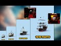 LEGO Pirate Ships in Different Scales | Comparison