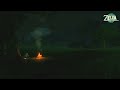 escape everything and rest here... Relaxing Zelda videogame music with fire burning.