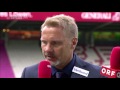 Rainer Pariasek vs. Thorsten Fink, die volle Härte des österreichischen Fussballs.