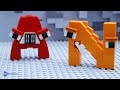 1000 DROWNED Vs SECURITY HOUSE Battle - Lego Minecraft