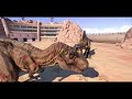 SPINOSAURUS vs INDOMINUS REX vs T-REX SAN DIEGO ARENA BATTLE - Jurassic World Evolution 2