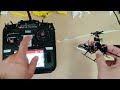 XK K110S Mini 3D RC Helicopter OpenTX RadioMaster TX16S Setup