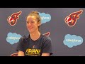 Caitlin Clark after Day 2 of Indiana Fever training camp | Fieldhouse Files