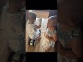 Cute Twin Brothers Moment:The Younger Bro Was Trapped And The Twin Bro Was Anxious