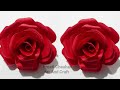 How To Make Paper Rose Easy | Beautiful Paper Rose Flower Making Idea | Diy Paper Rose Flower